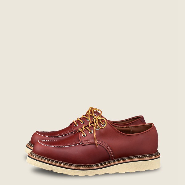 Oxford Herre - Red Wing Classic - Russet Portage Læder - Bordeaux - MQYLFI-689